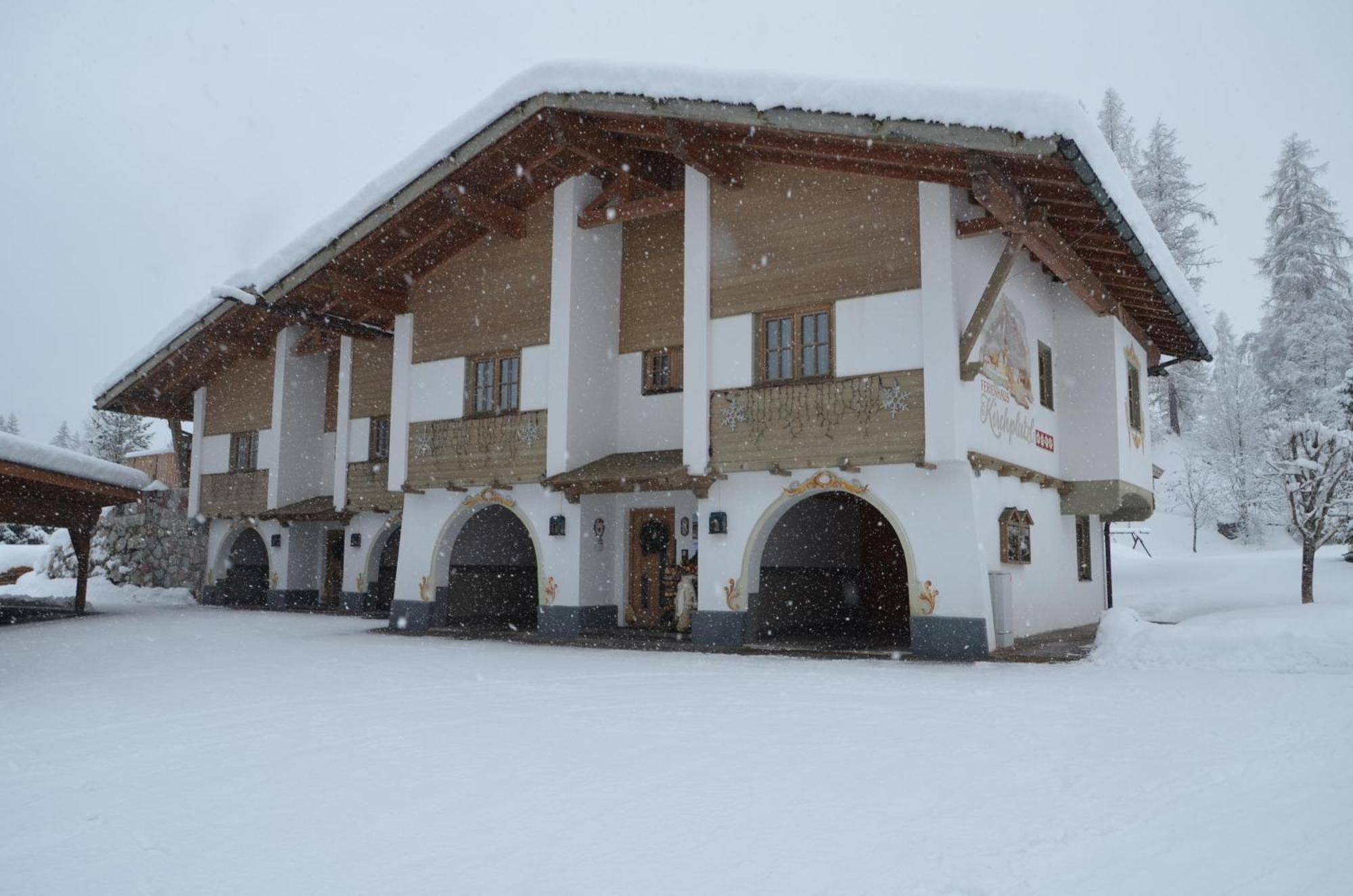 Ferienhaus Kirchplatzl Leutasch Exterior foto